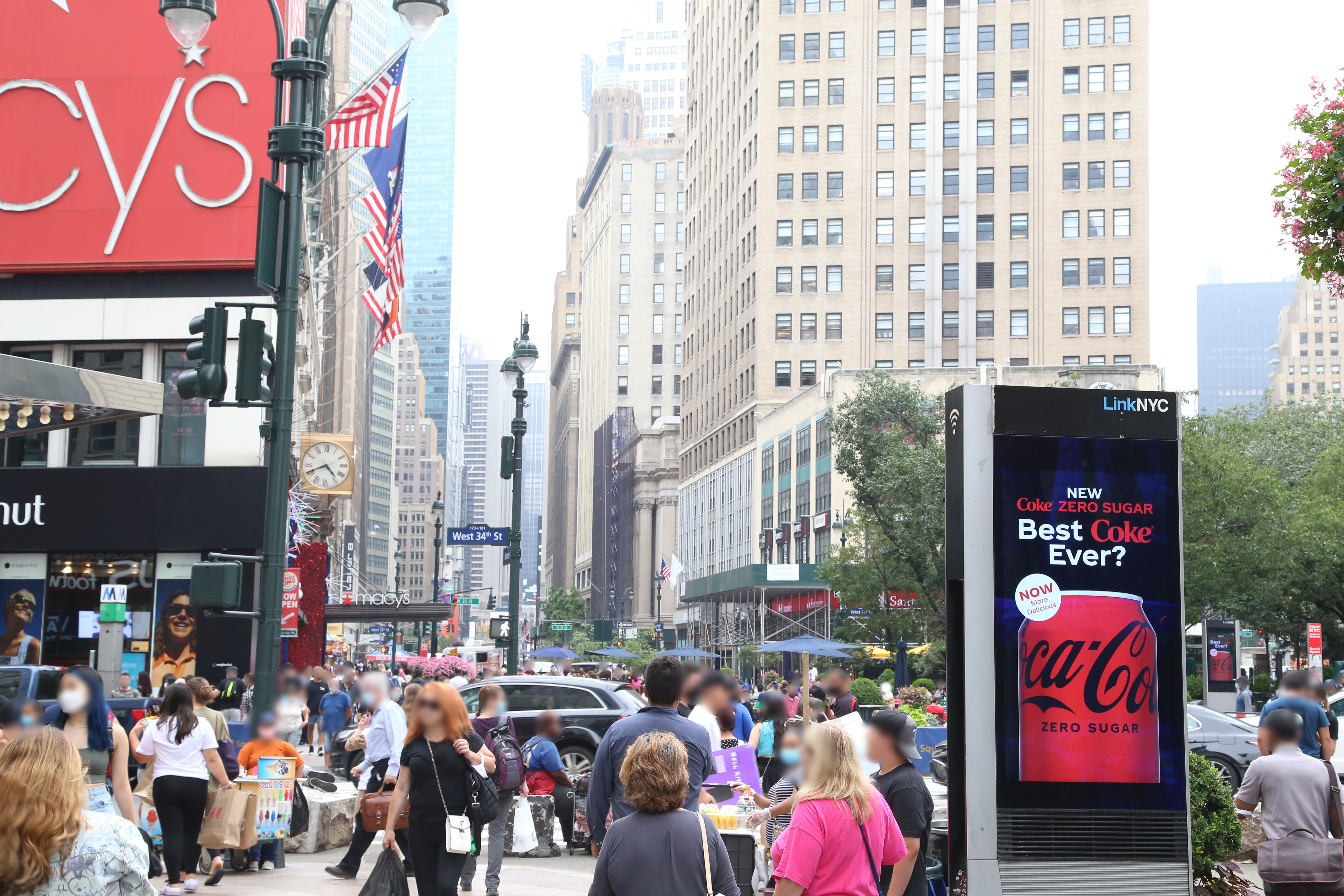 Coca-Cola Zero Sugar "Best Coke Ever?" promotion in Times Square Coca-Cola Zero Sugar "Best Coke Ever?" promotion in Times Square