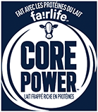 Logo pour le lait frappé à haute teneur en protéines Core Power fairlife