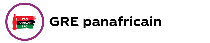 L'en-tête et le logo du groupe de ressources d'entreprise panafricain